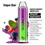 Vape Bars Diamond 7000 Puffs Disposable Vape In UAE - Image 3