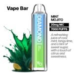 Vape Bars Diamond 7000 Puffs Disposable Vape In UAE - Image 8