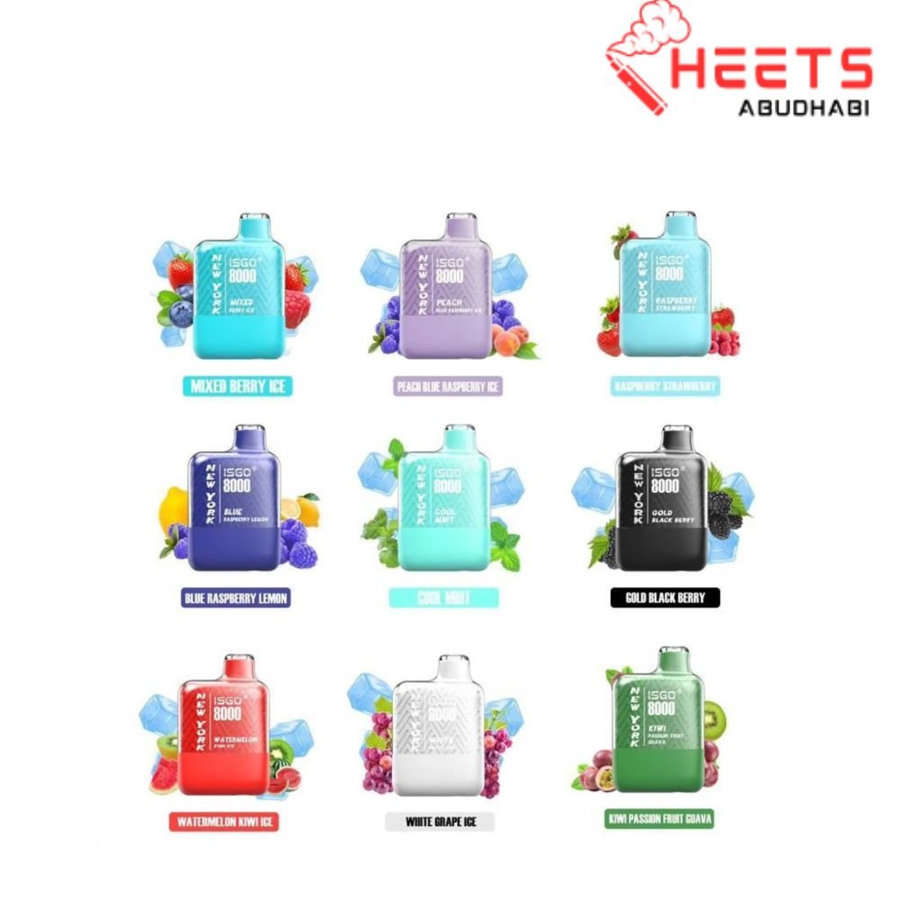 ISGO New York 8000 Puffs Disposable ISGO New York 8000 Puffs Disposable