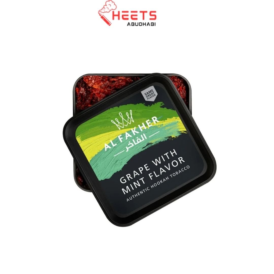 Al Fakher Grape with Mint Shisha Tobaccos Al Fakher Grape with Mint Shisha Tobaccos