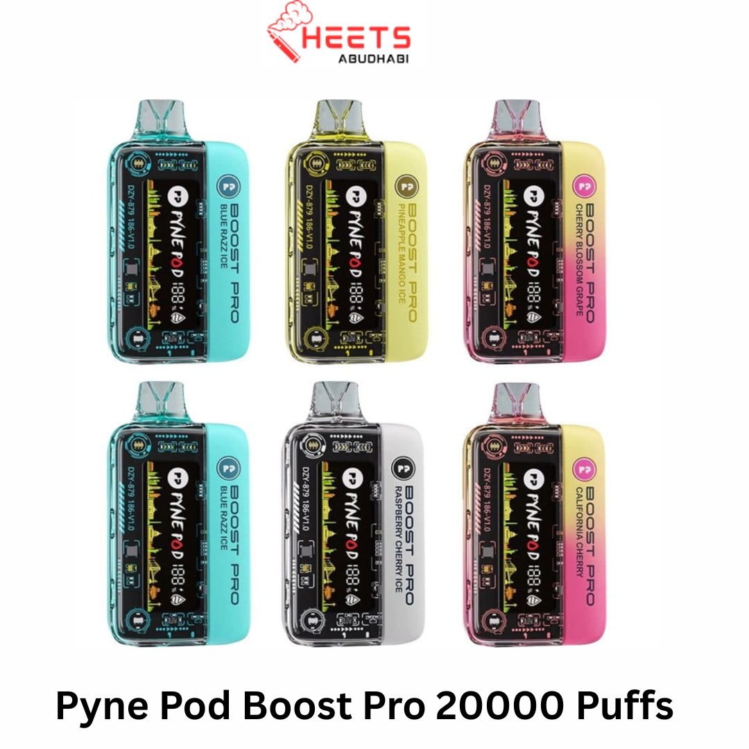 Pyne Pod Boost Pro 20000 Puffs Disposable Vape UAE Pyne Pod Boost Pro 20000 Puffs