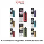 Al Fakher Crown Bar Hyper Max 30000 Puffs Disposable